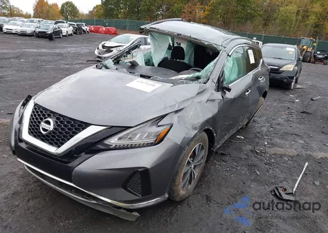2020 Nissan Murano Sv Intelligent Awd из США, поврежденный, VIN 5N1AZ2BS9LN173295